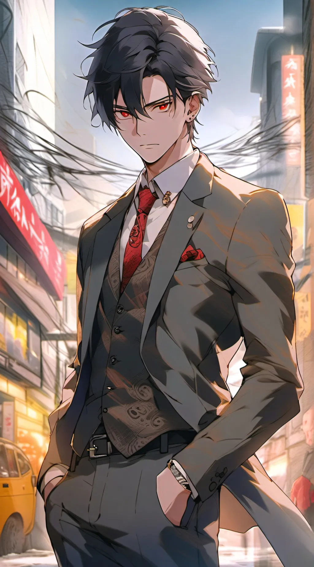 ai character: liam background