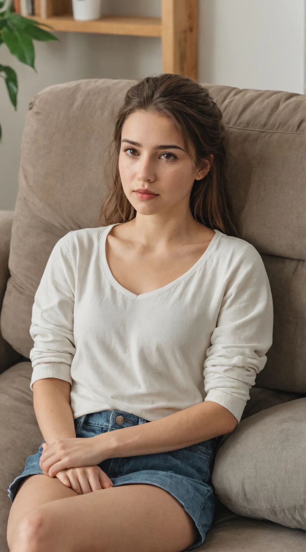 ai character: Lacey Fletcher  background