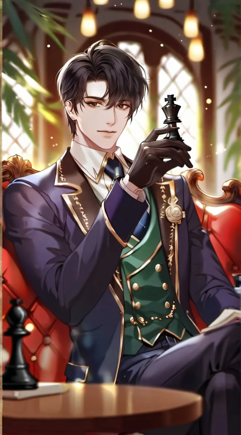 ai character: Xavier (Chess GM)  background
