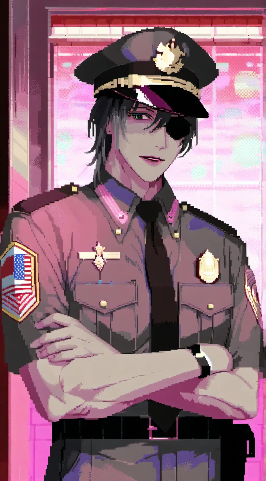 ai character: Devon Hans  background