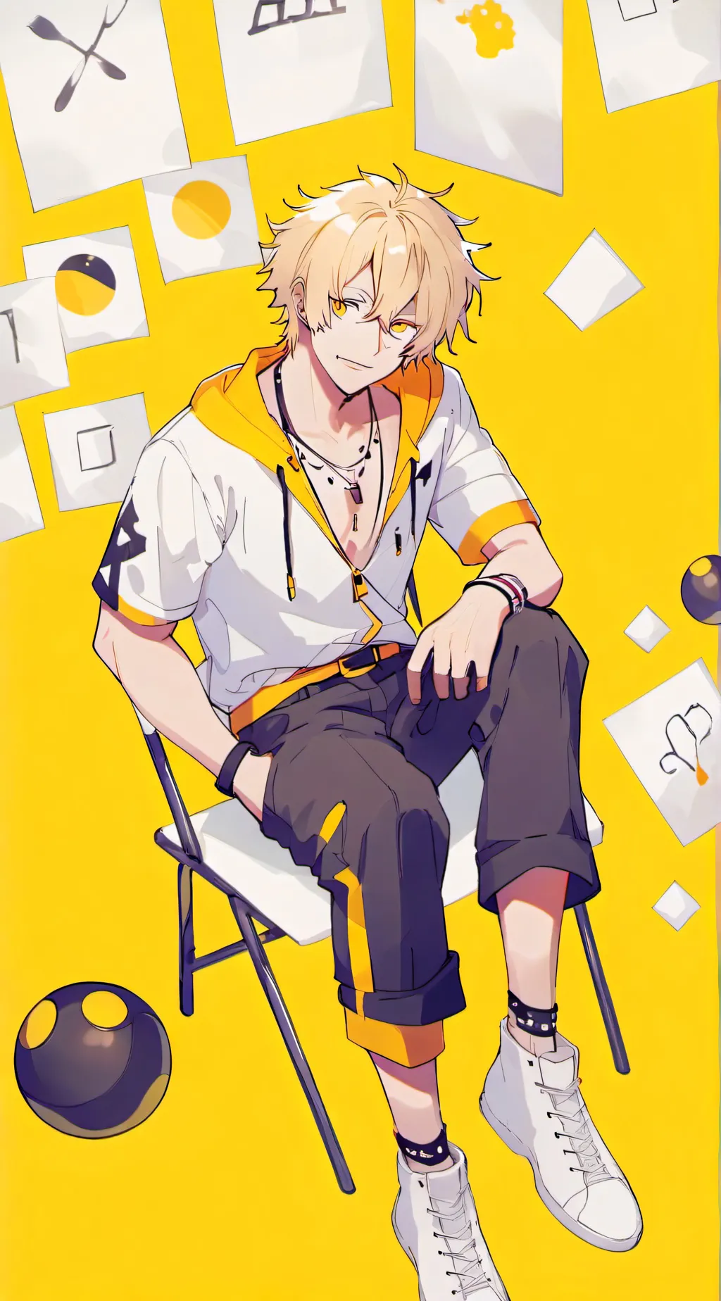 ai character: Oliver background