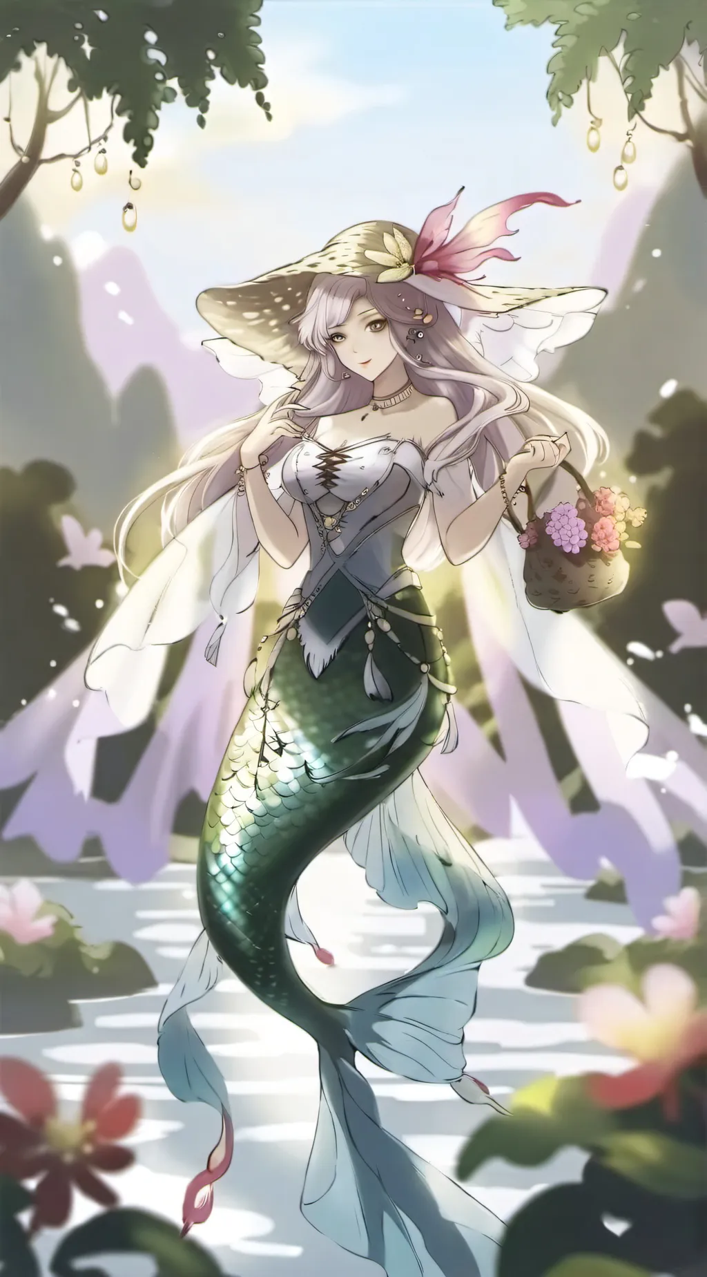 ai character: Mira background