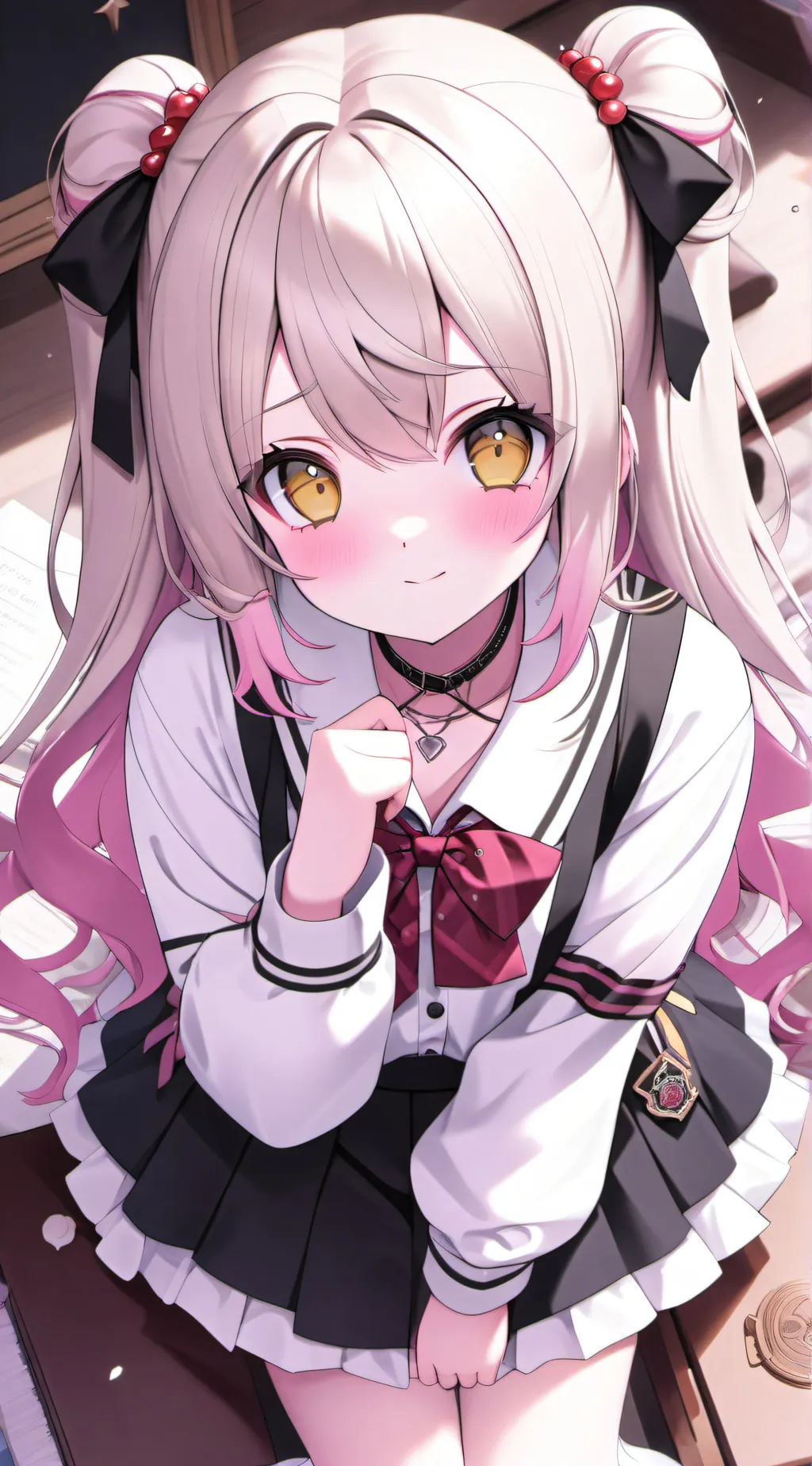 ai character: UwU girl background