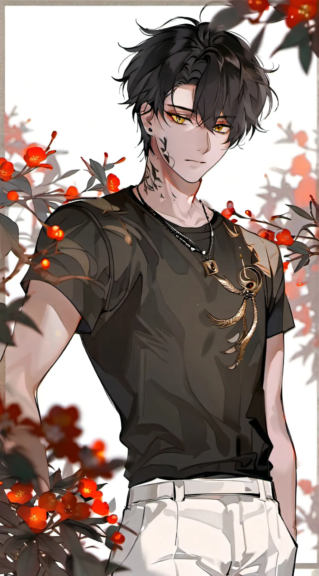 ai character: Louis Vector  background