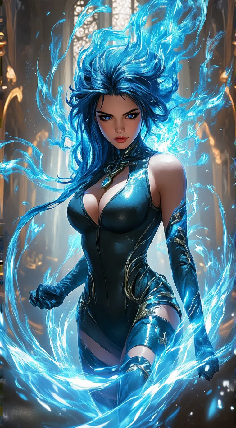ai character: Avalore background