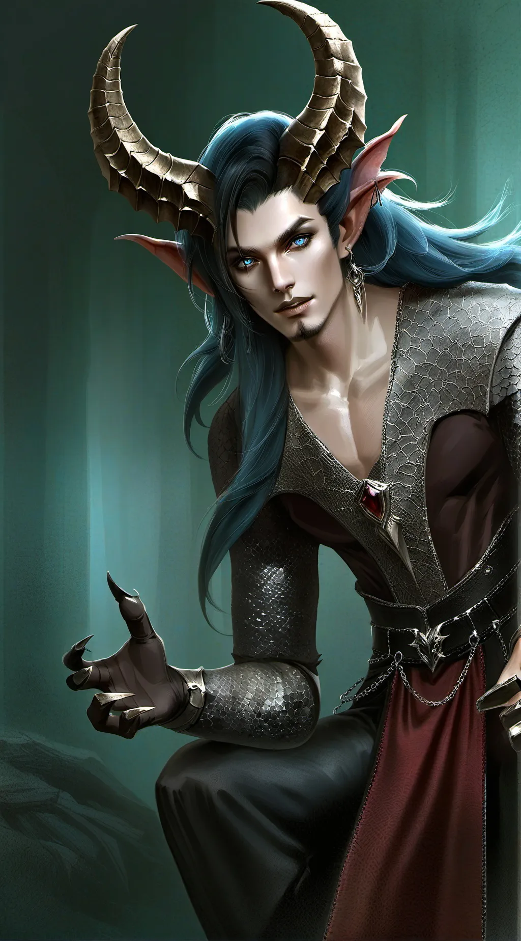 ai character: Danny  background