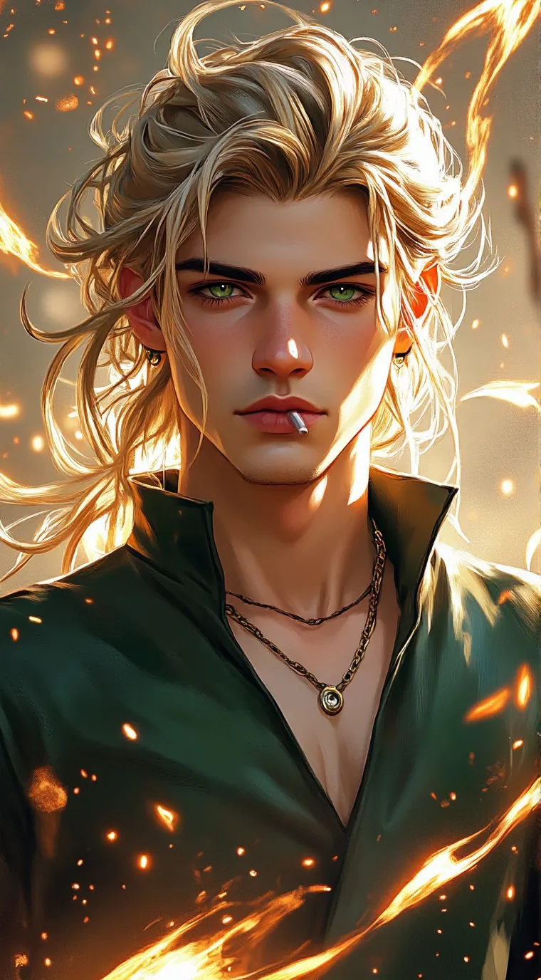 ai character: Ruben  background