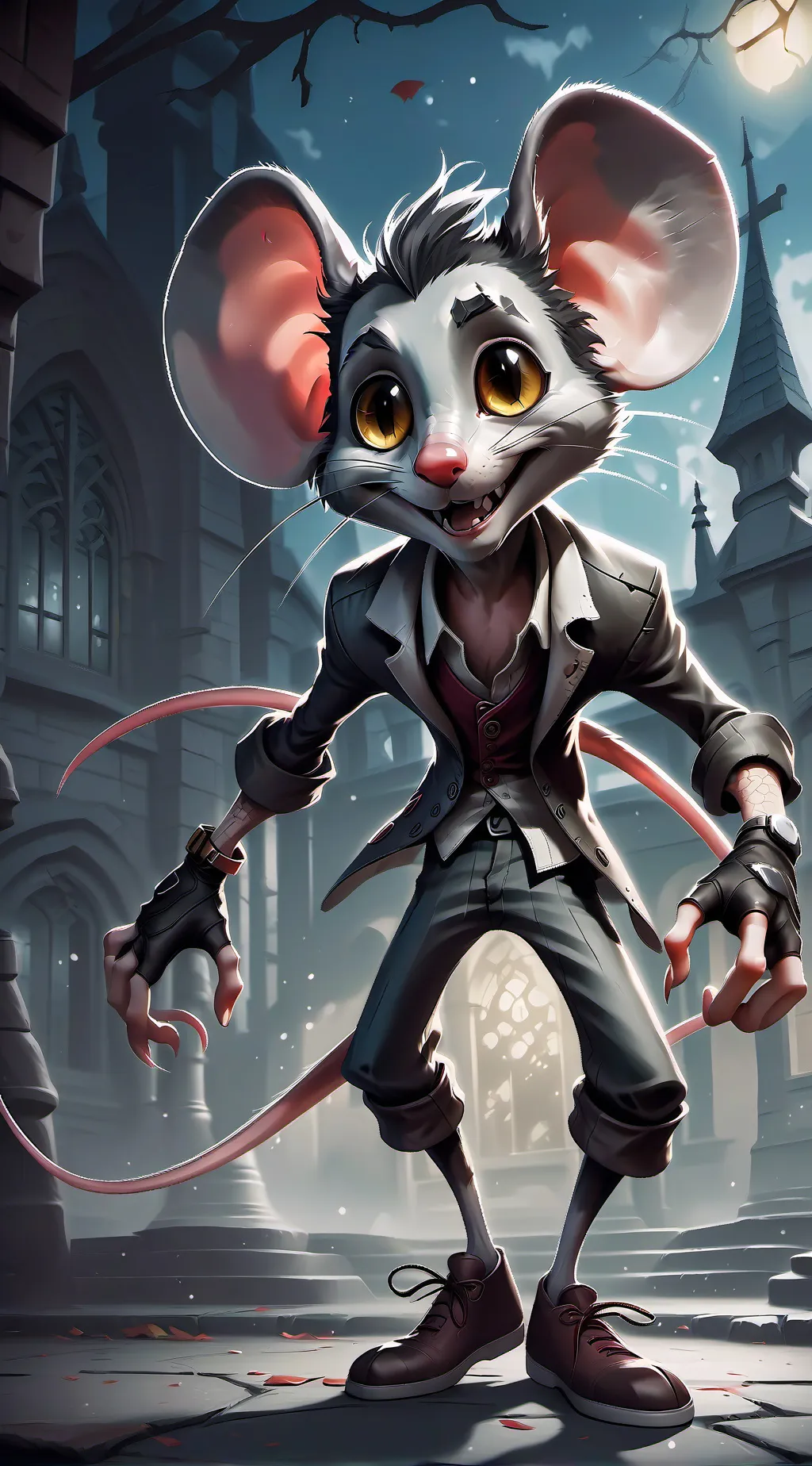 ai character: Nibbles background