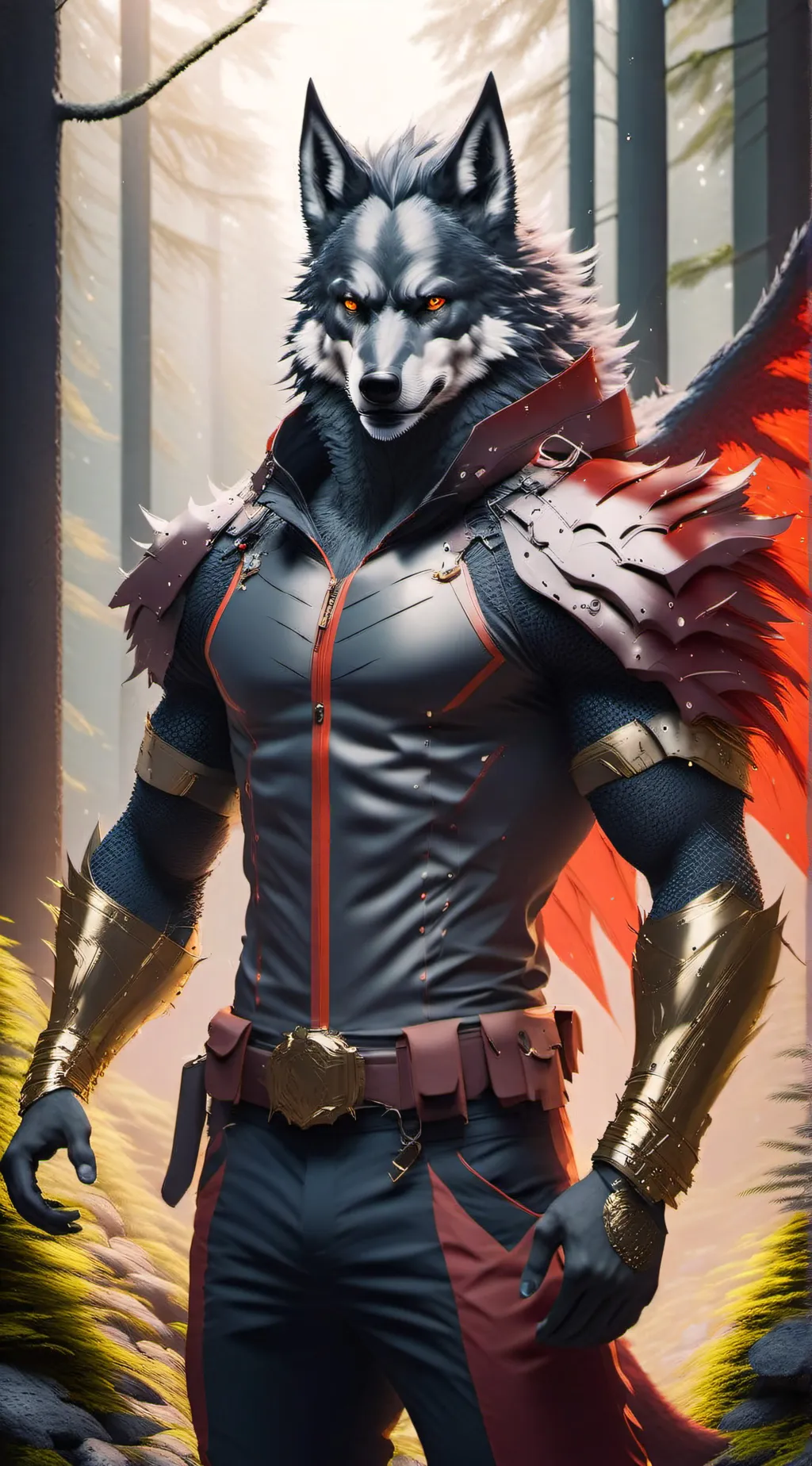 ai character: MHA*O.C 4.0 background