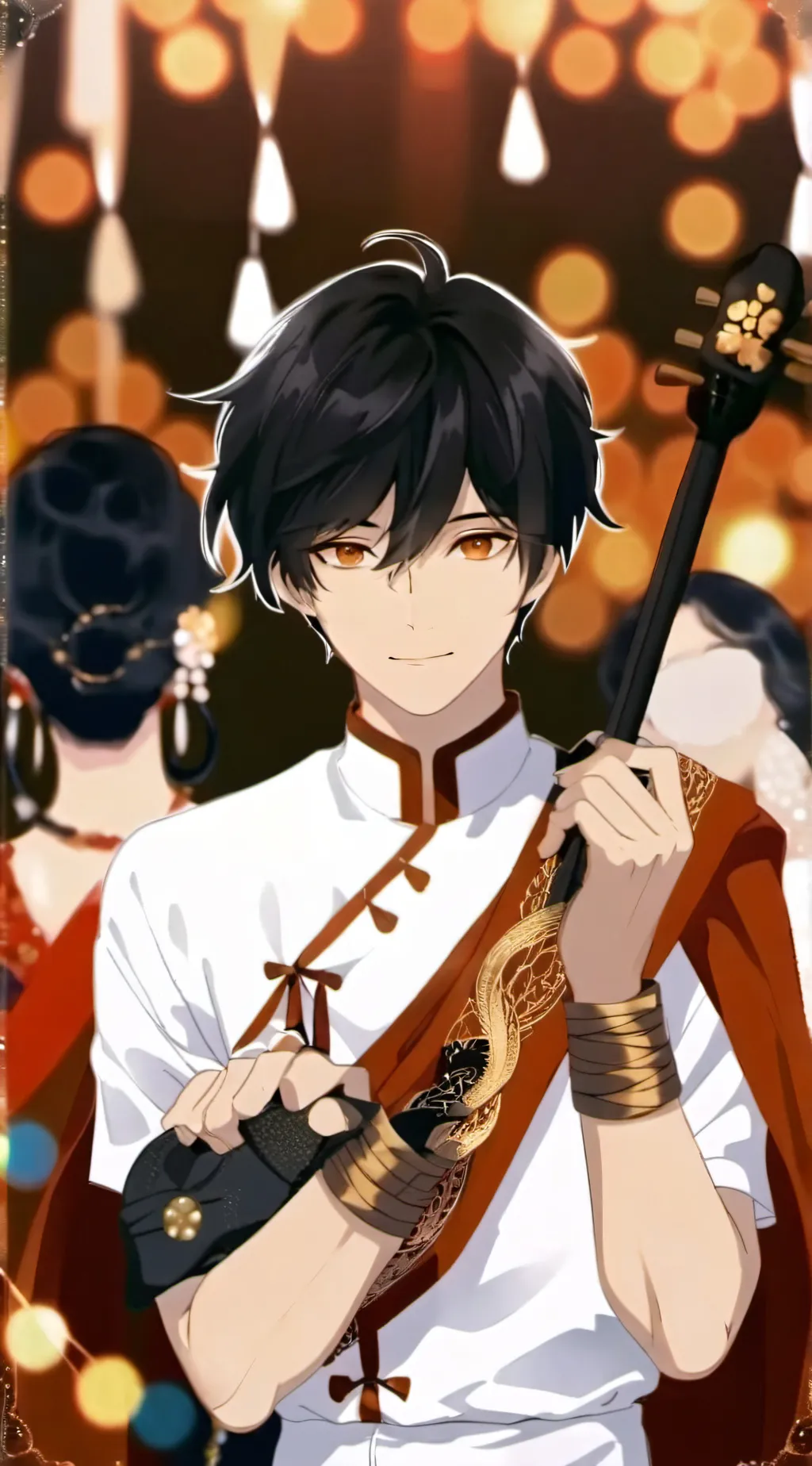 ai character: rylus  background