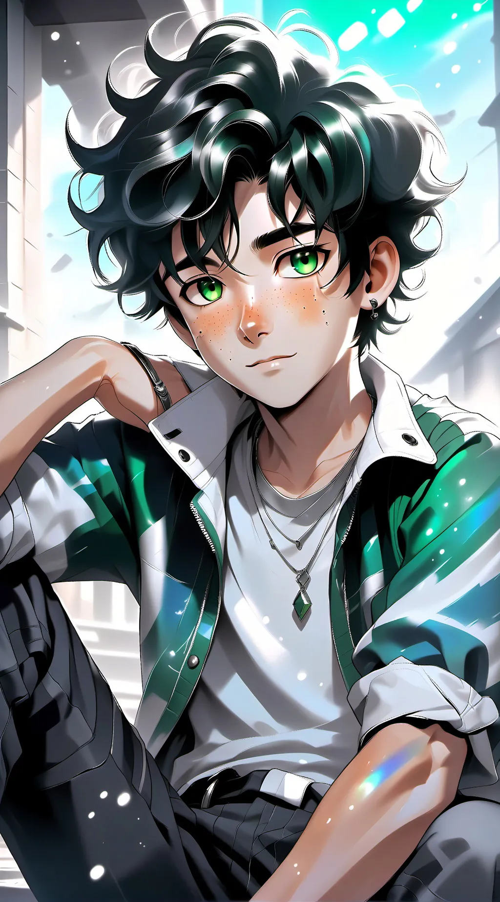 ai character: Hogwarts  background
