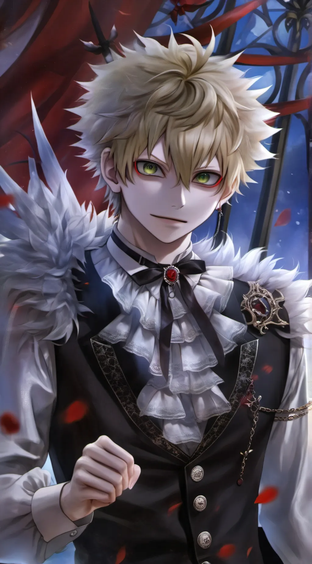 ai character: ⚡️Luck Voltian⚡️ background