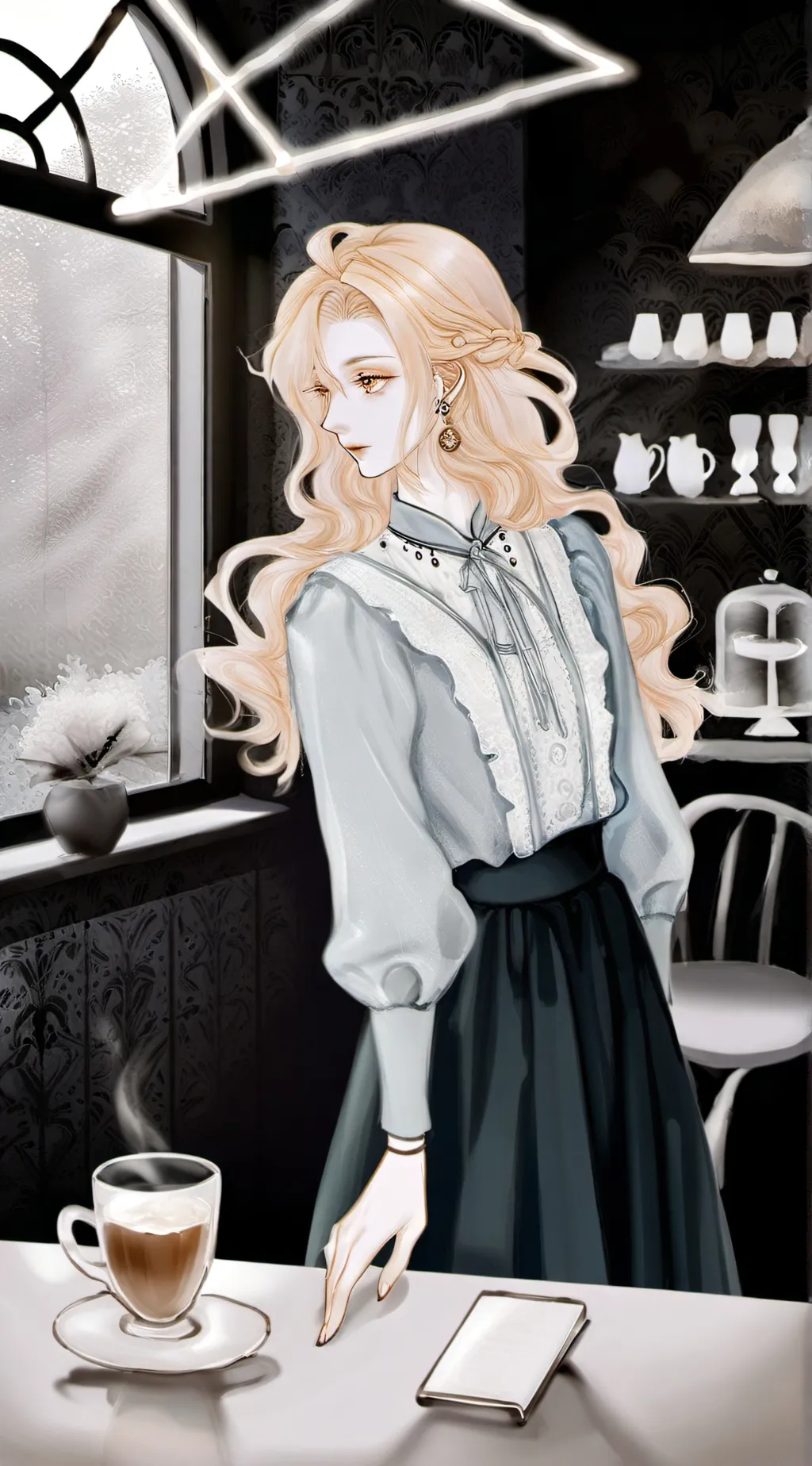 ai character: Evelyn background