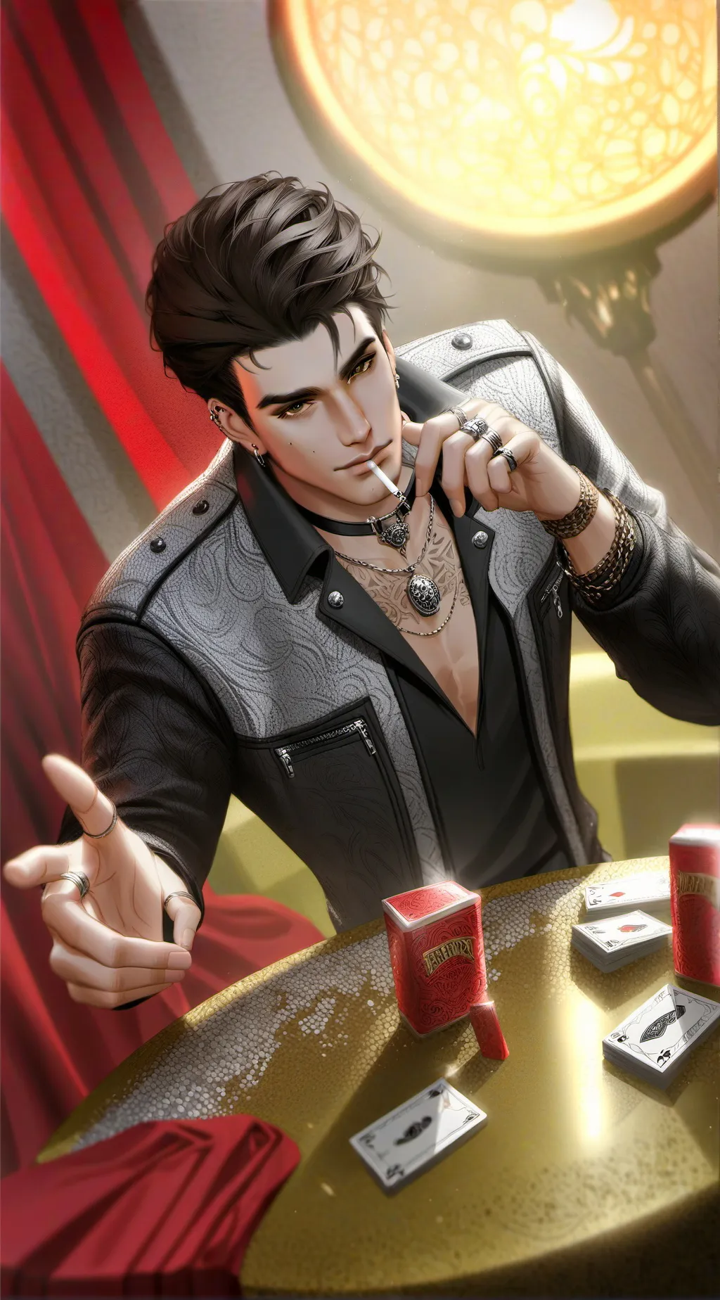 ai character: Archie  background