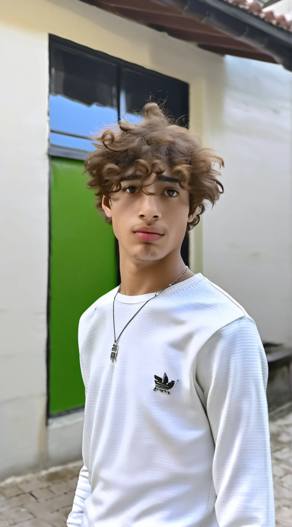 ai character: Frankie  background