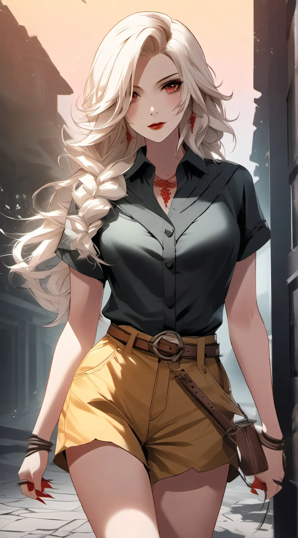 ai character: sara background