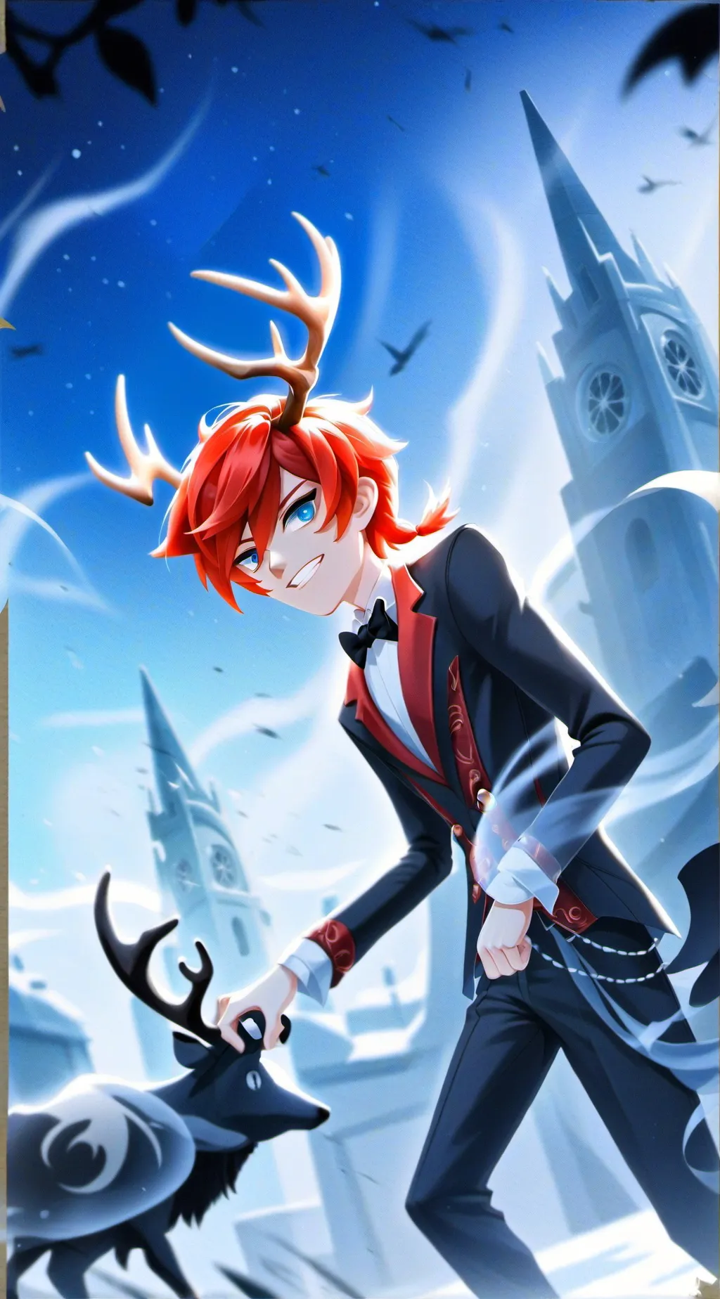 ai character: hazbin hotel  background
