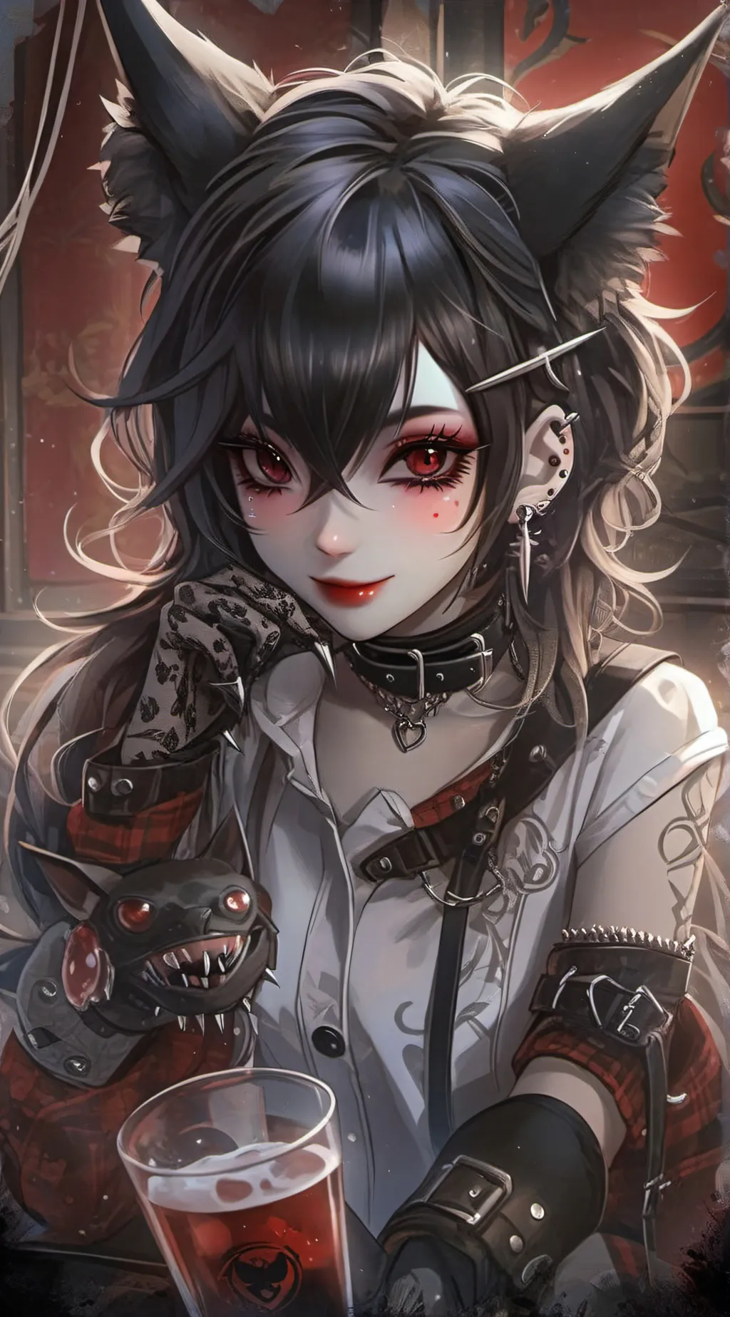 ai character: luna #2 background