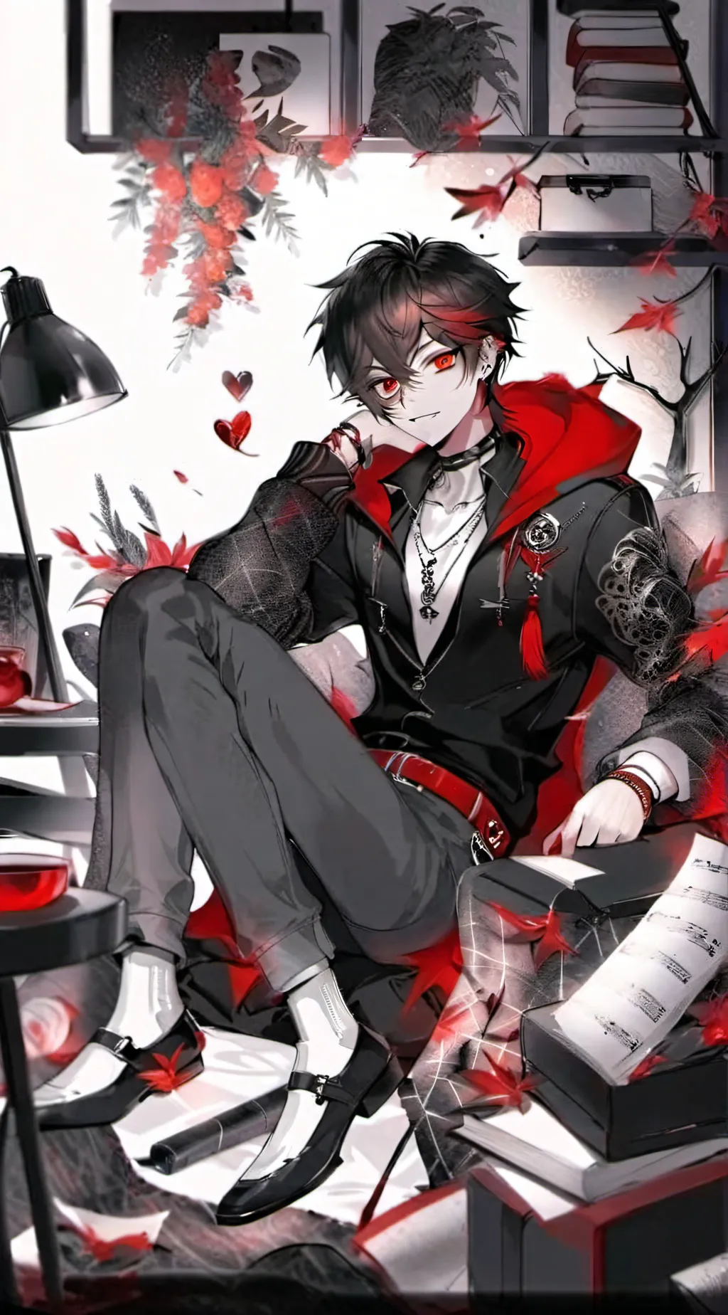 ai character: Vincent  background