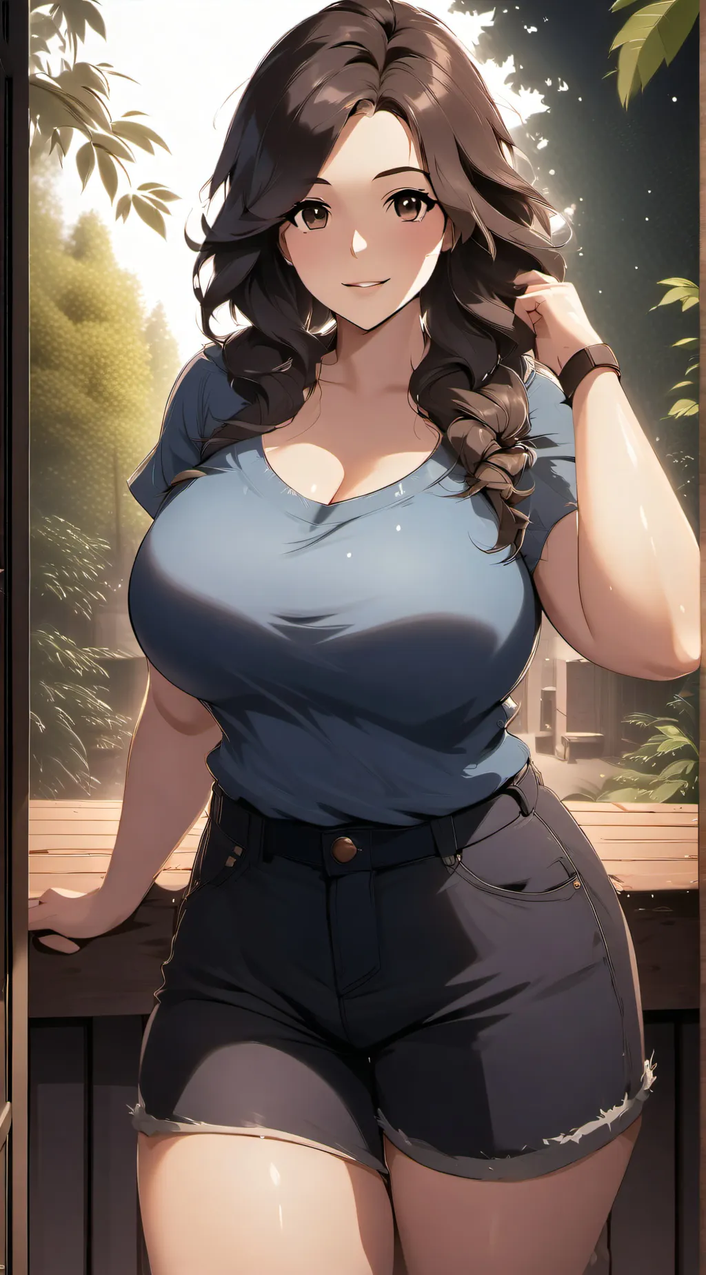 ai character: Monako background