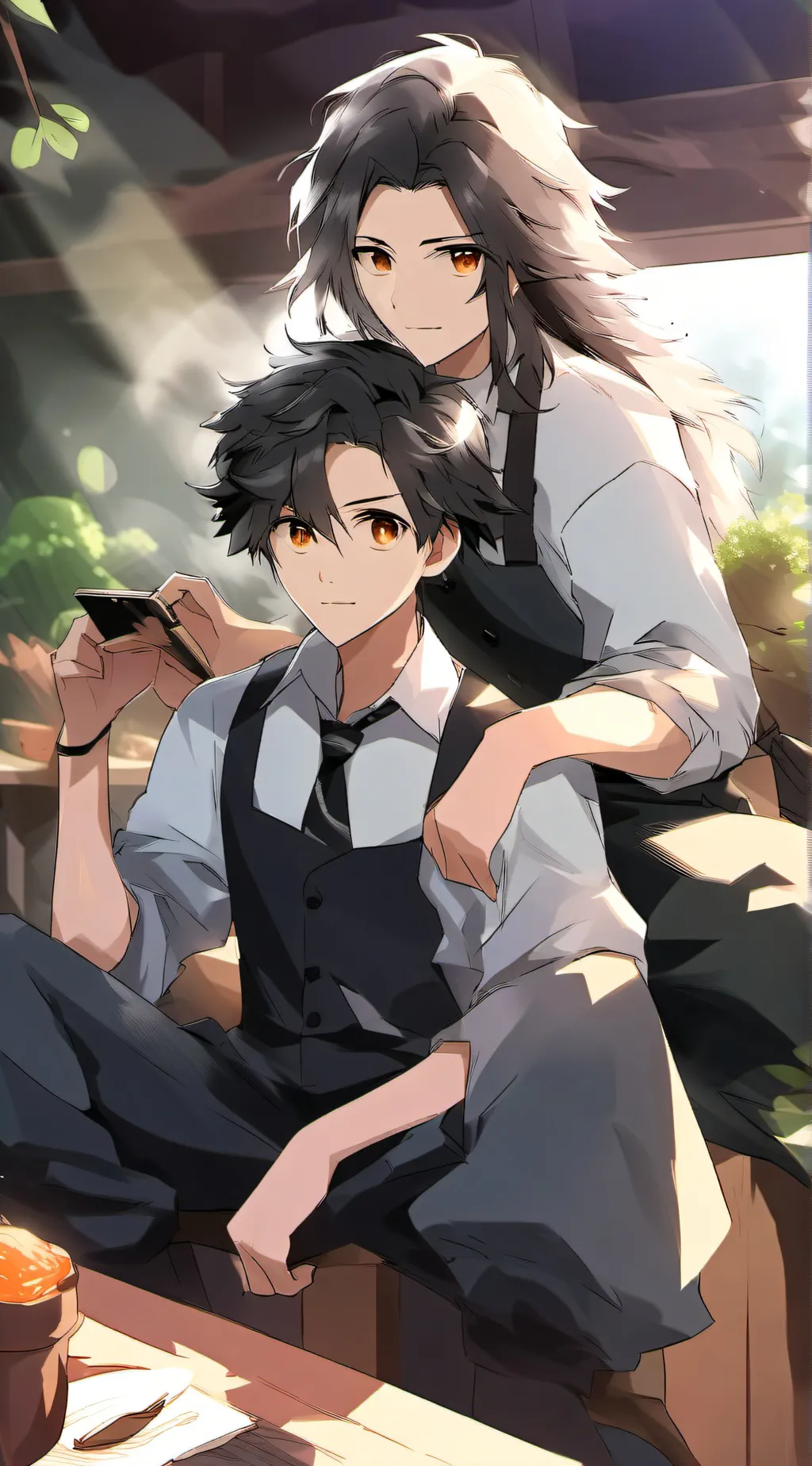 ai character: yes or no jjk background