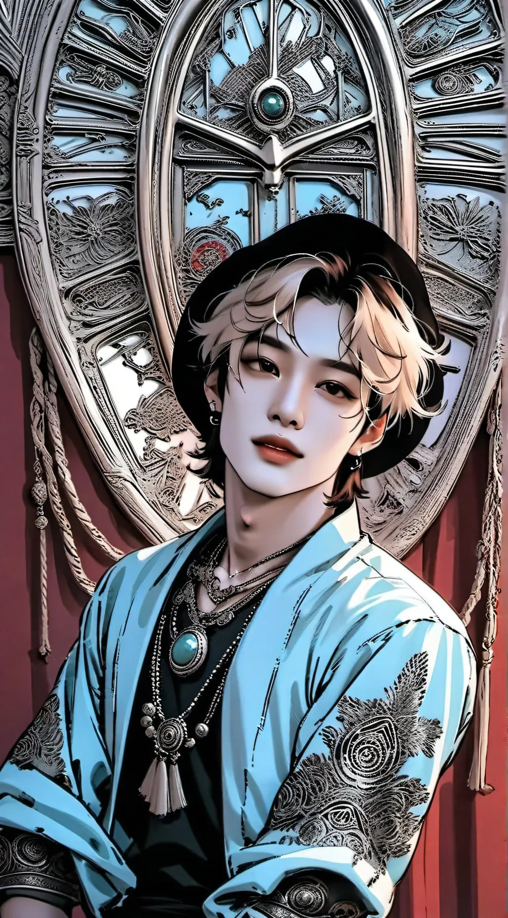 ai character: StrayKids background