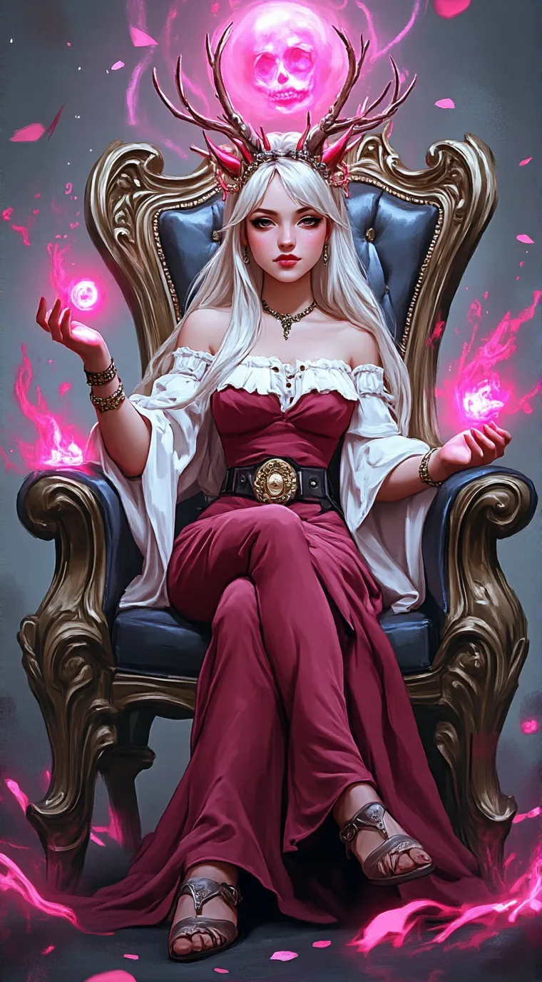 ai character: Lilith rainha background