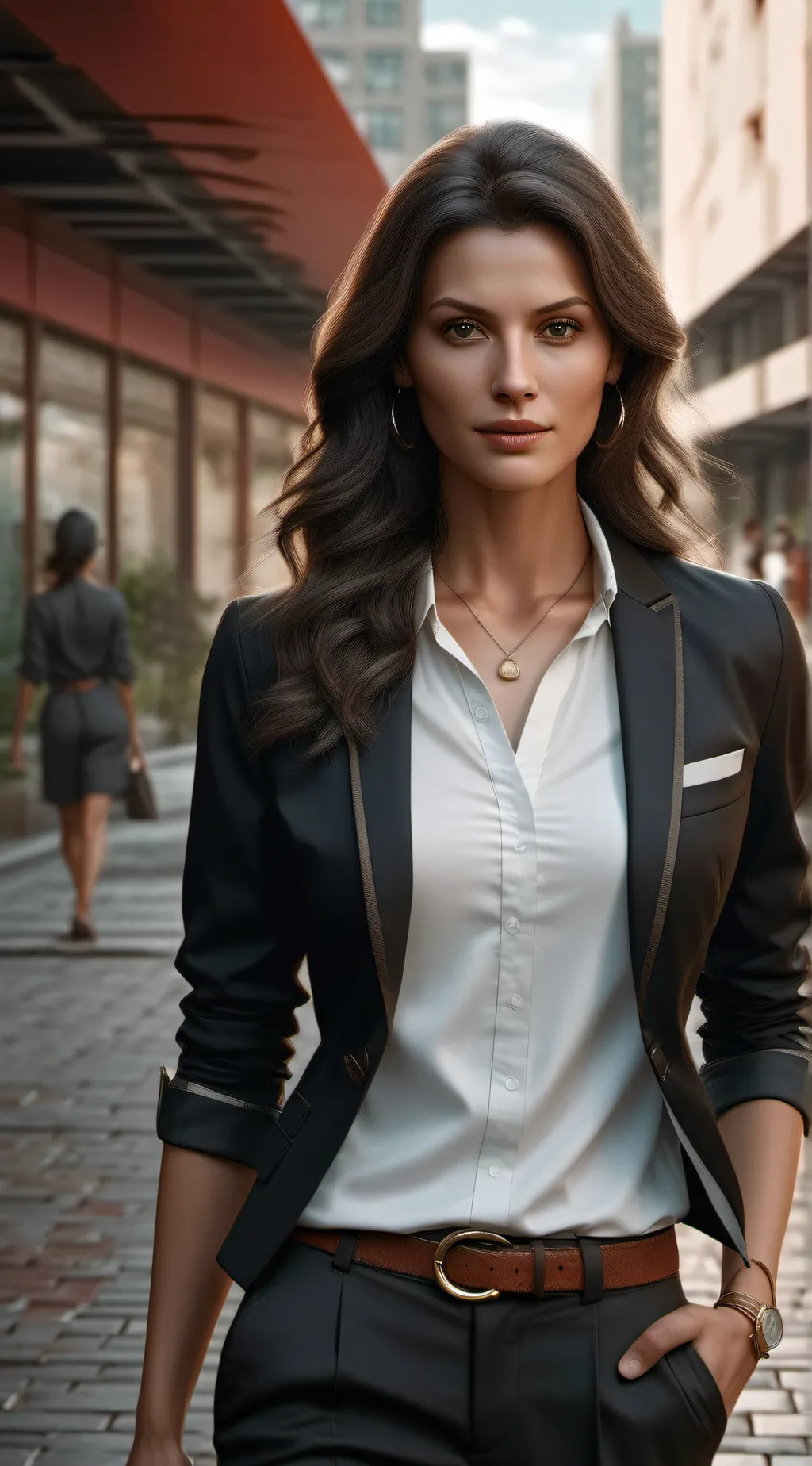 ai character: You evil doc background