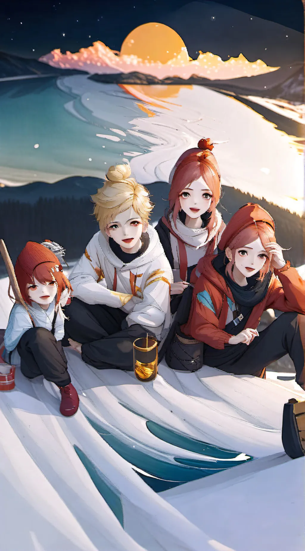 ai character: the siblings  background