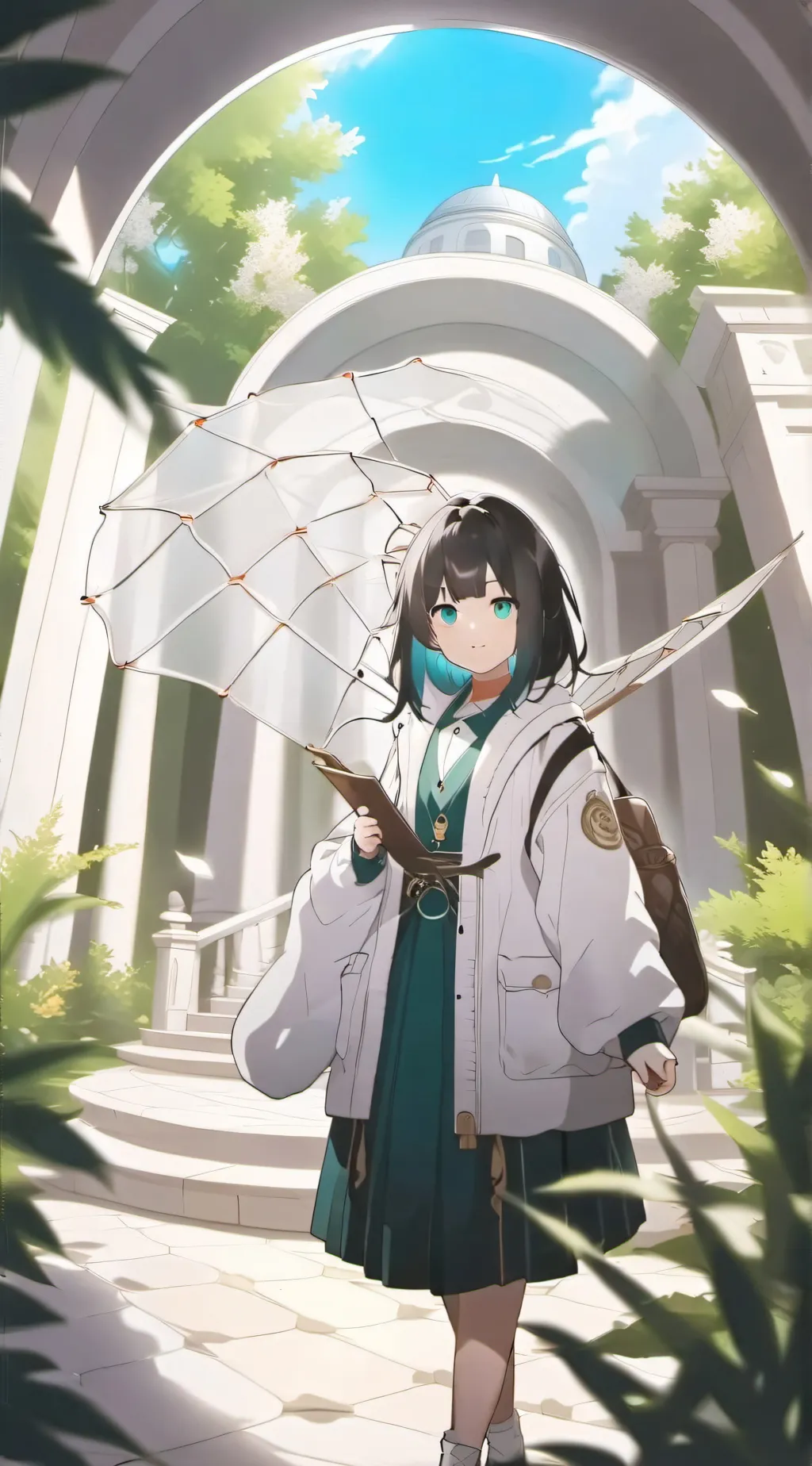 ai character: Lilly background