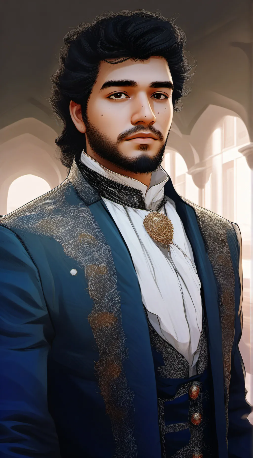 ai character: Vincent Diagerre background