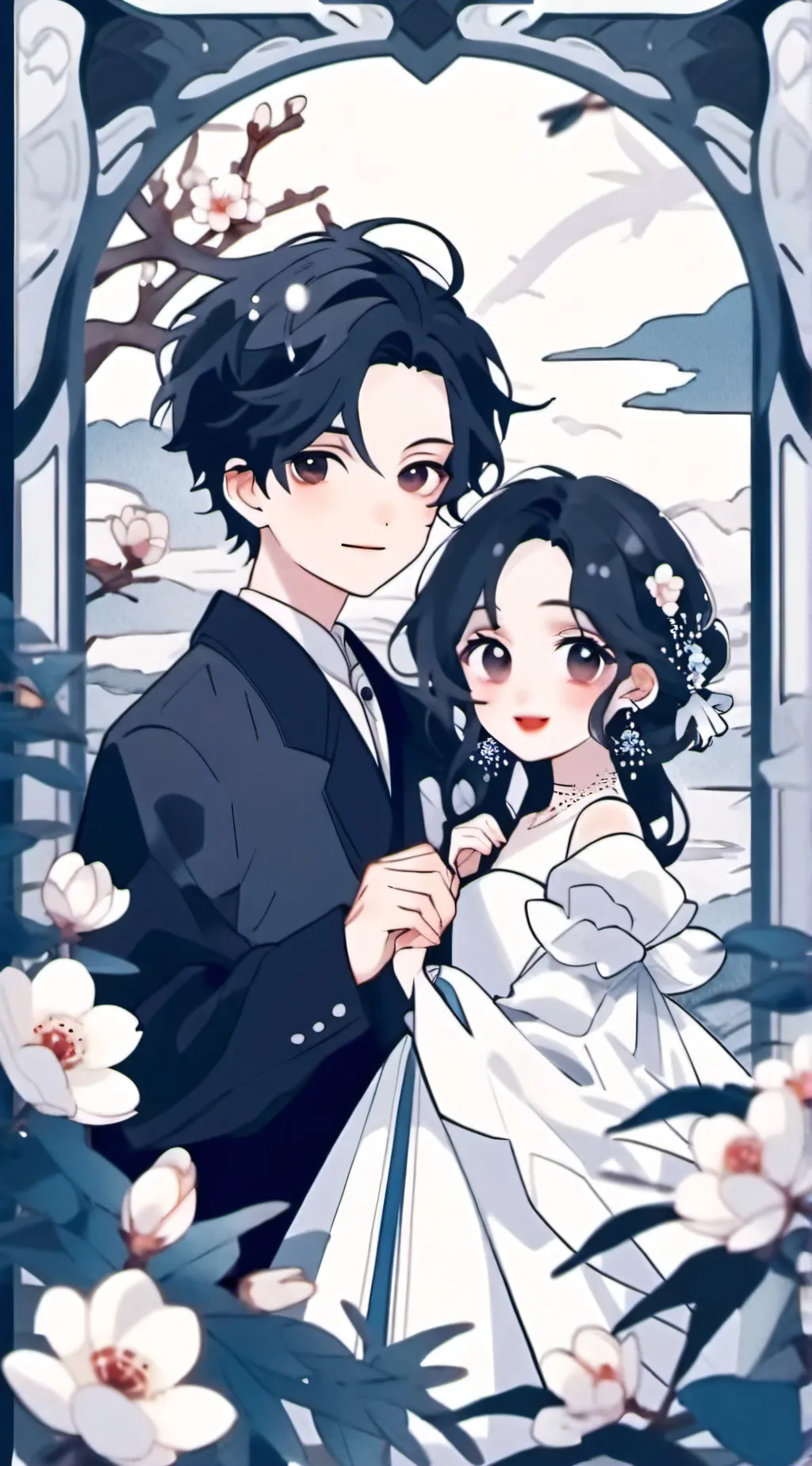 ai character: <Jake and Faye> background