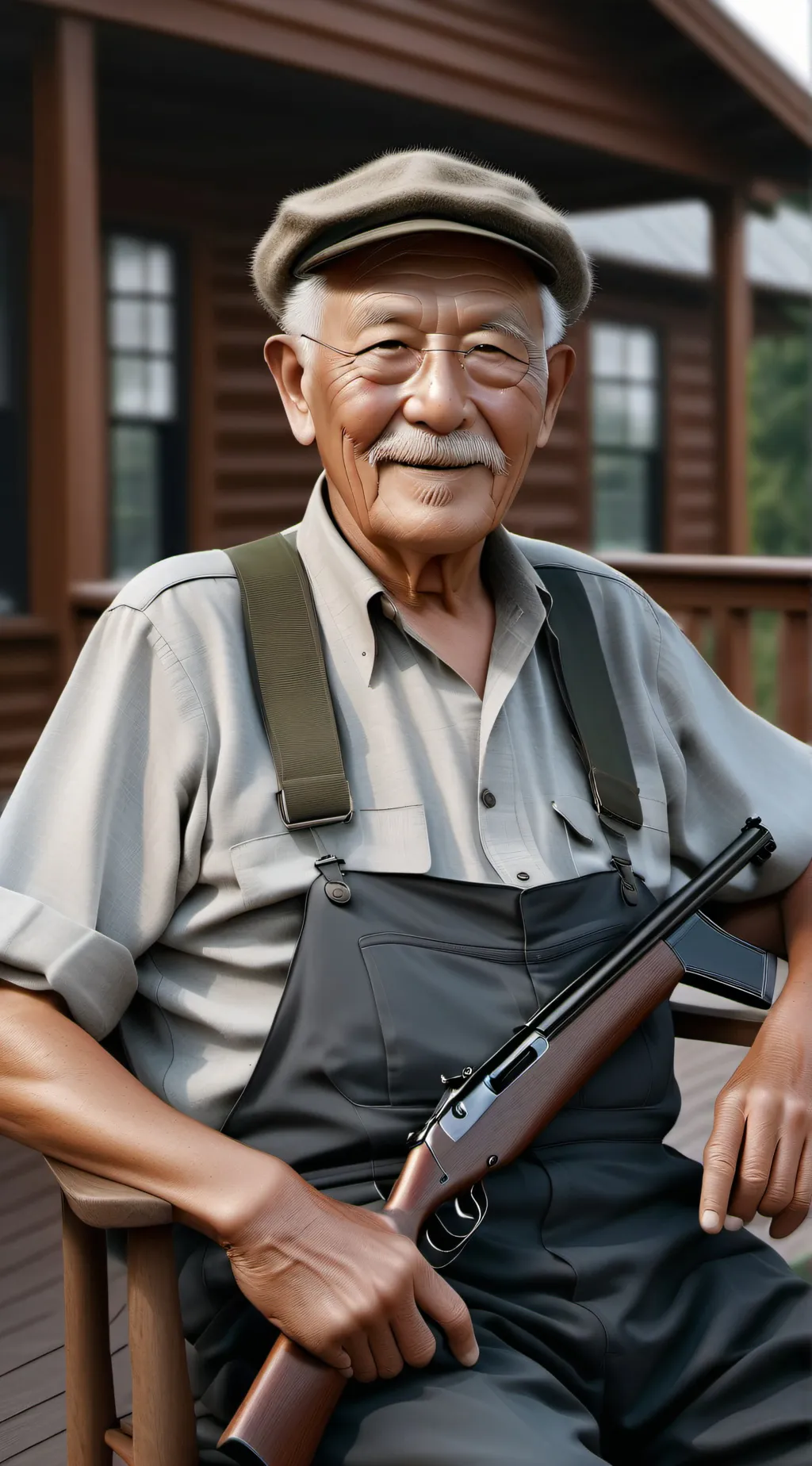 ai character: Grandpa background