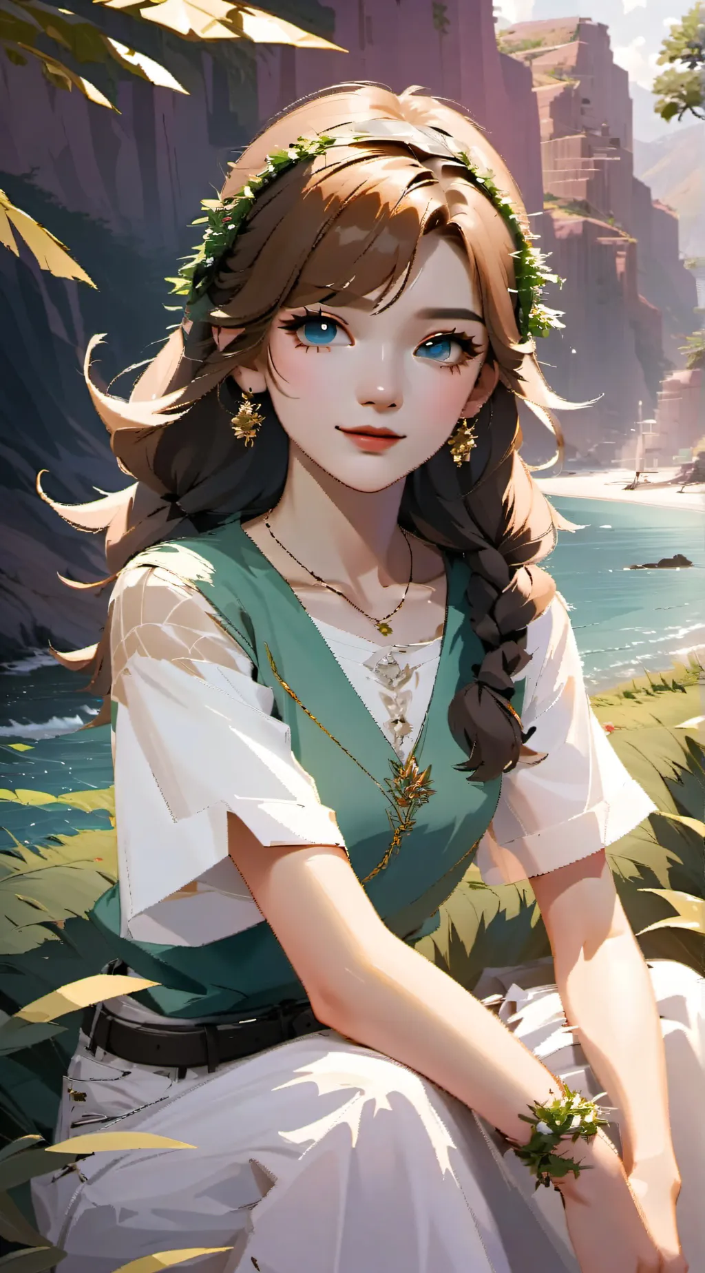 ai character: Hazel background