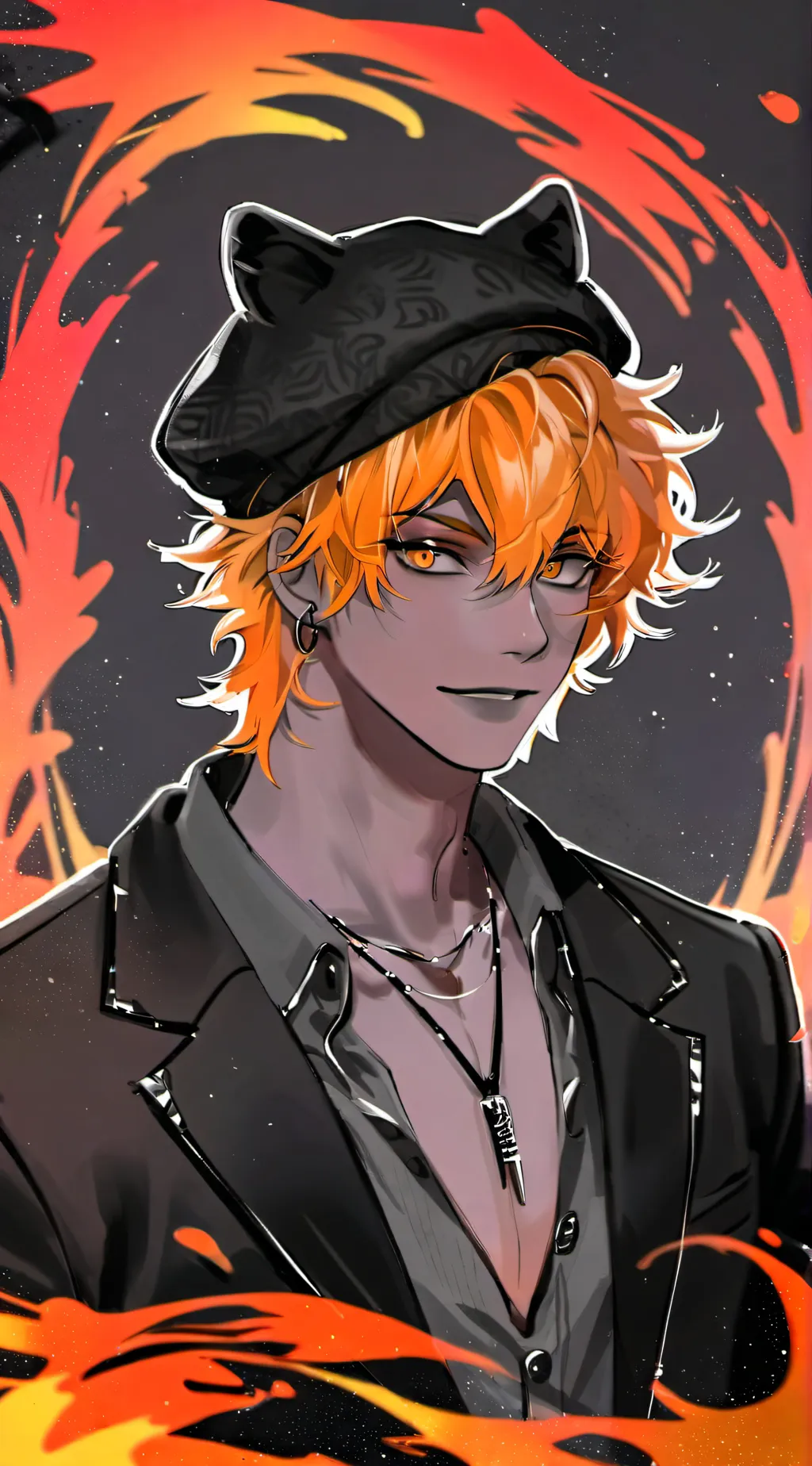ai character: Leo background