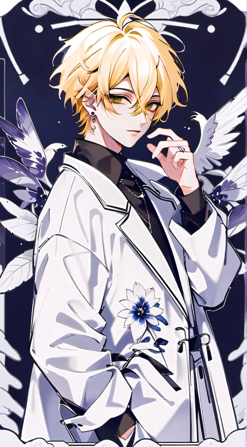ai character: My Ocs in mha! background
