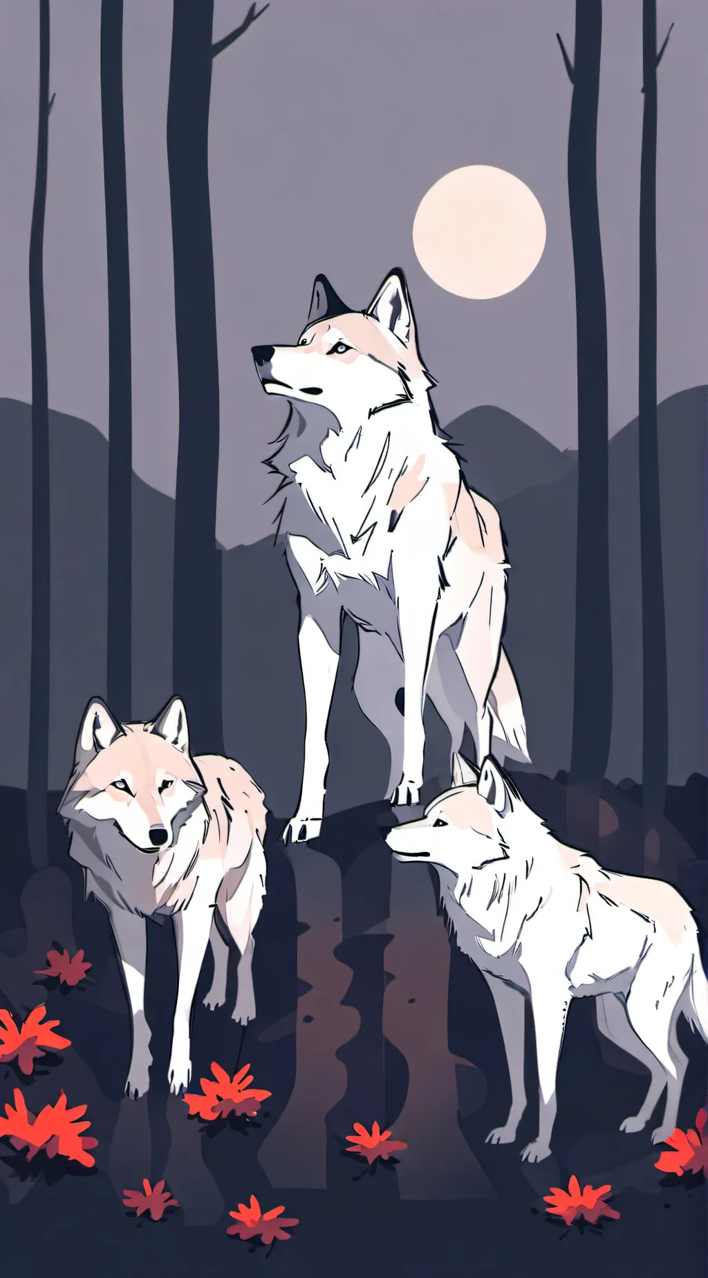ai character: The Pack background