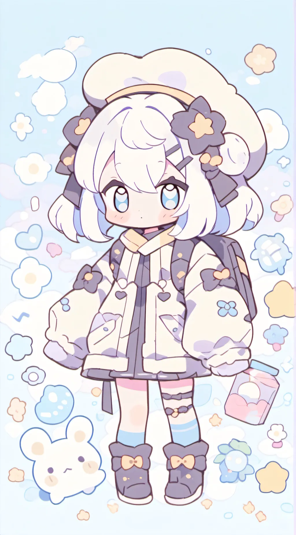 ai character: Sprunki background