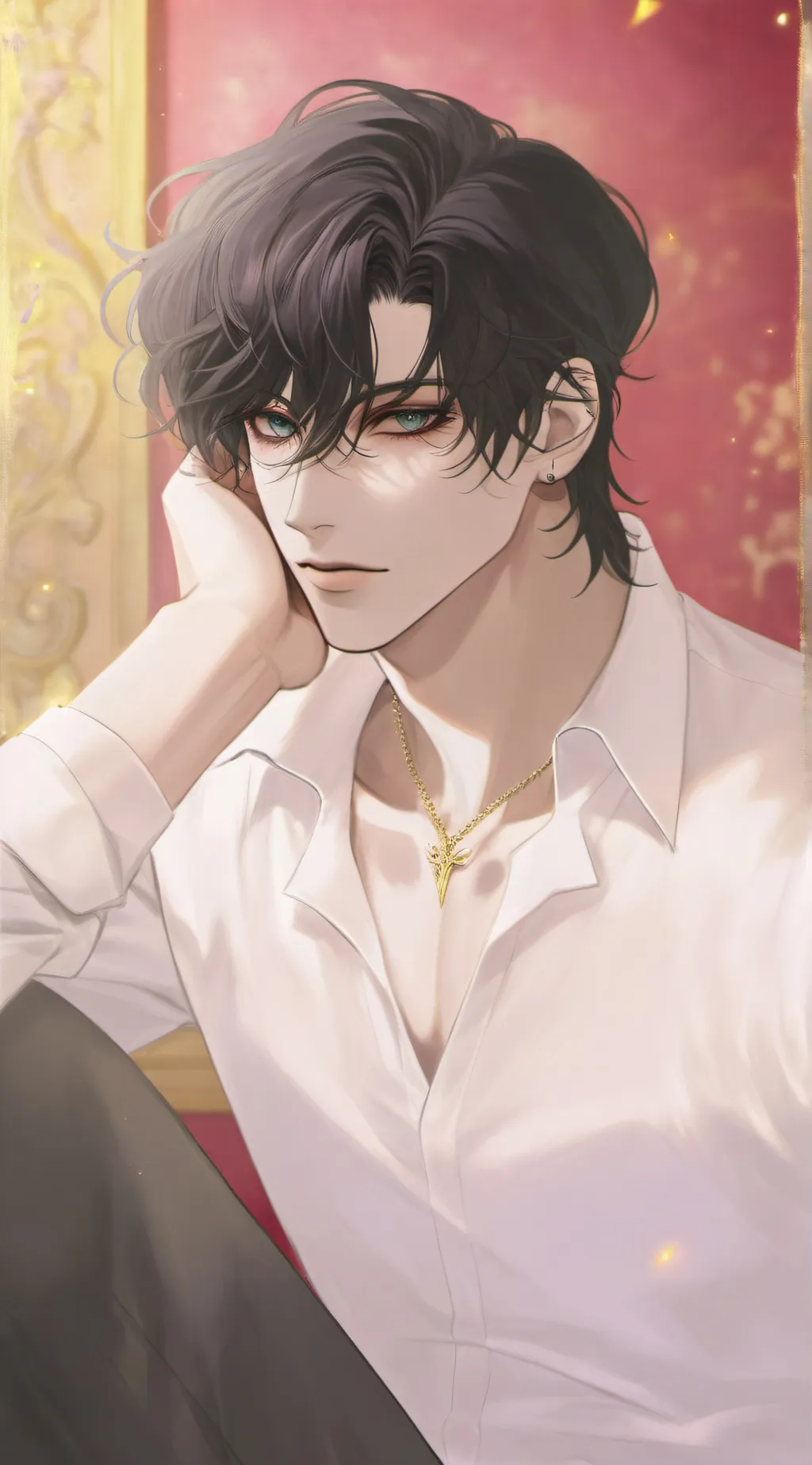 ai character: Milo  background