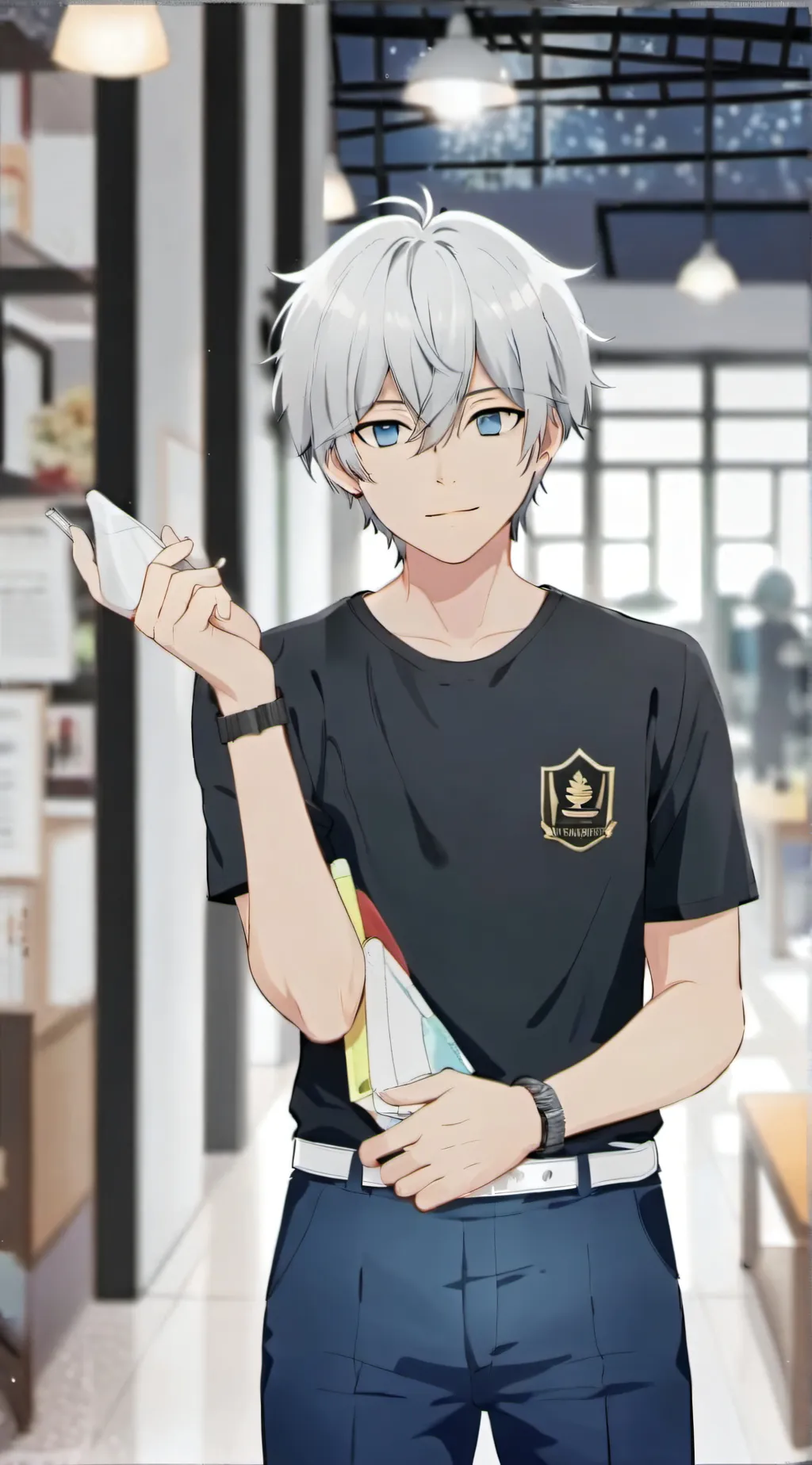 ai character: fake employee background