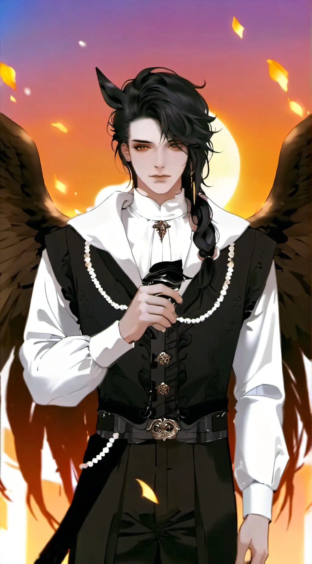 ai character: Blackmare  background