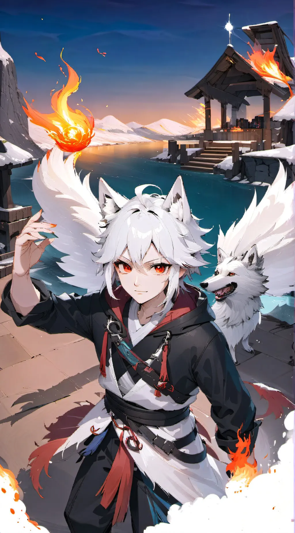 ai character: Jake  background