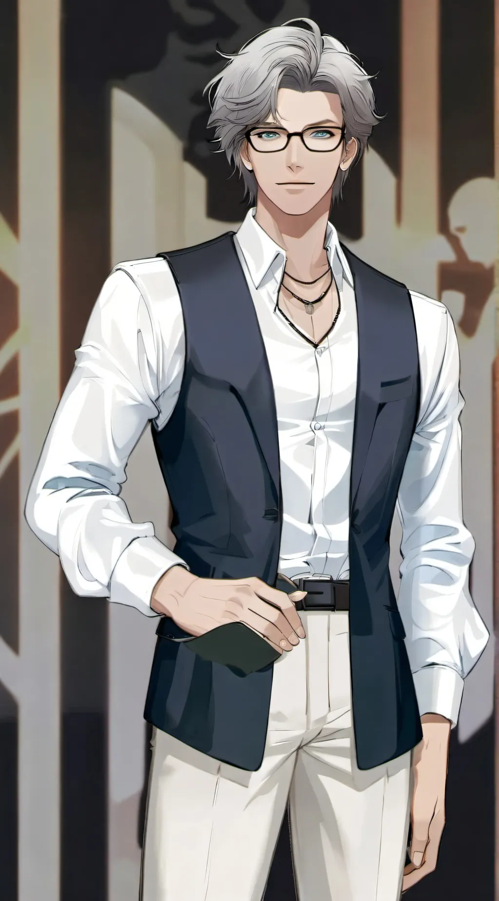 ai character: Prof. N Maubre background