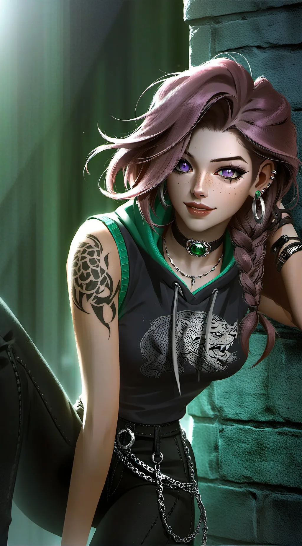 ai character: Azure Richardson background