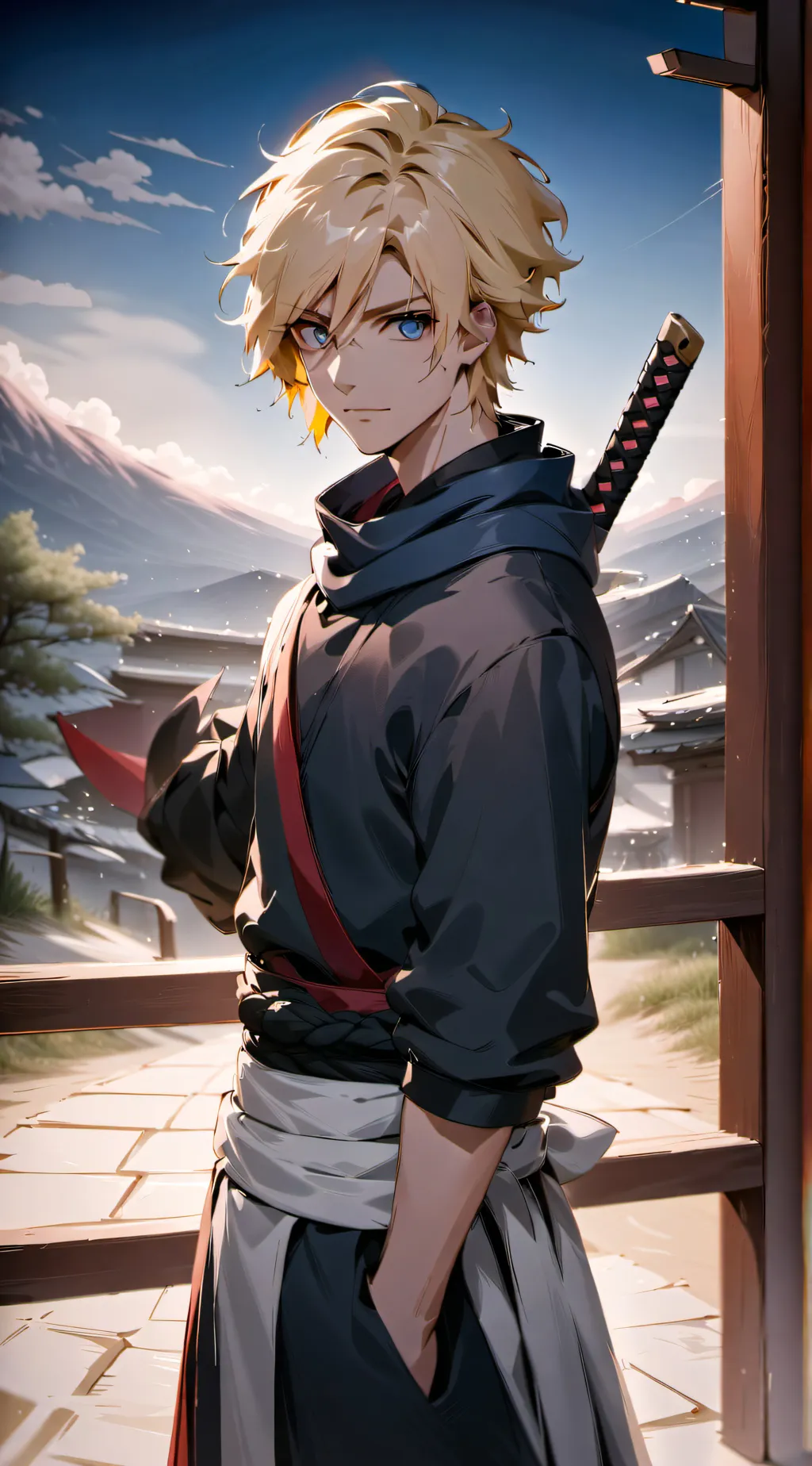 ai character: Naruto background