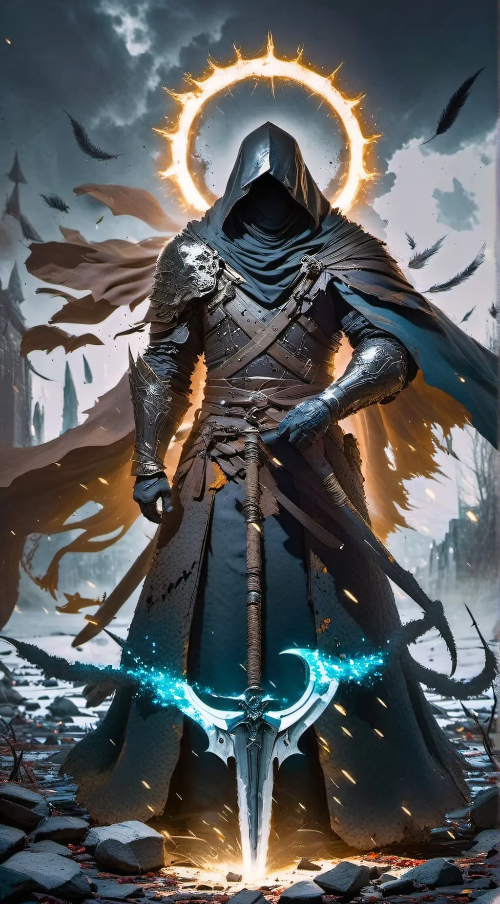 ai character: The dark lord  background