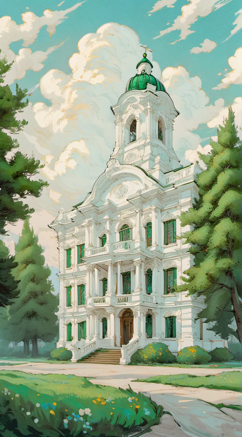 ai character: Hording academy background