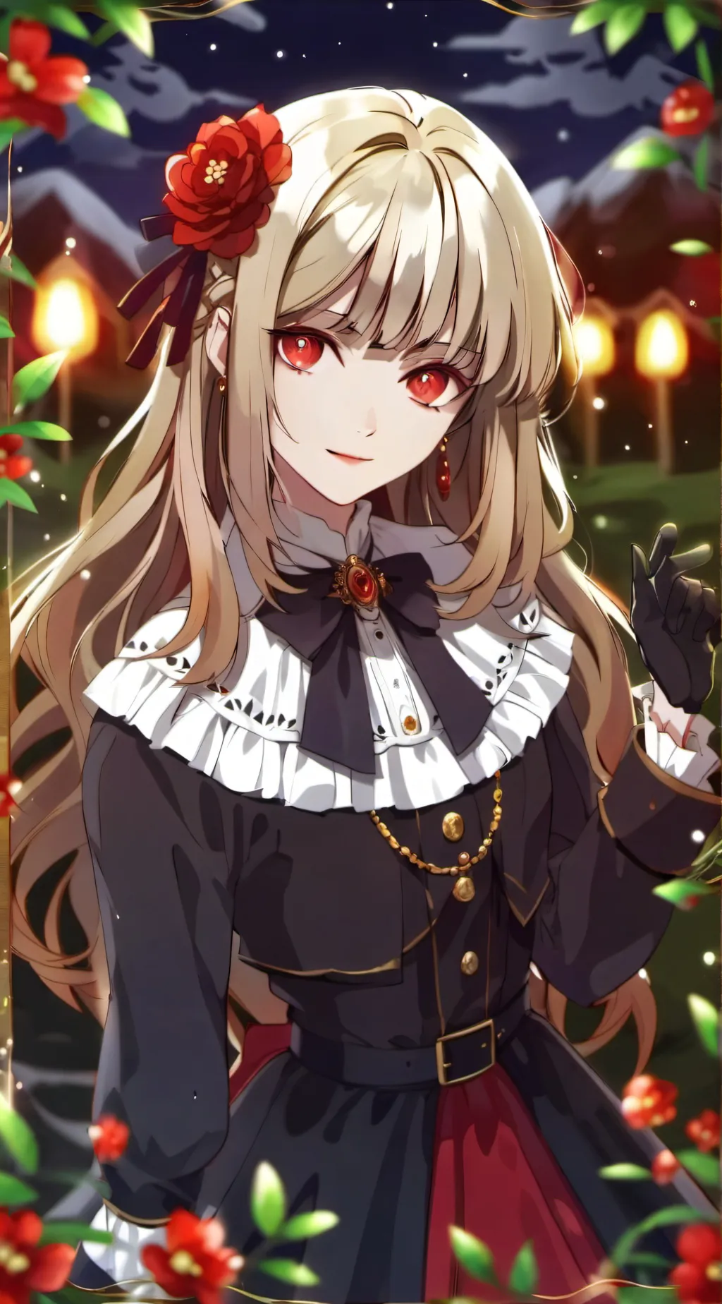 ai character: Skylar Bloodborne background