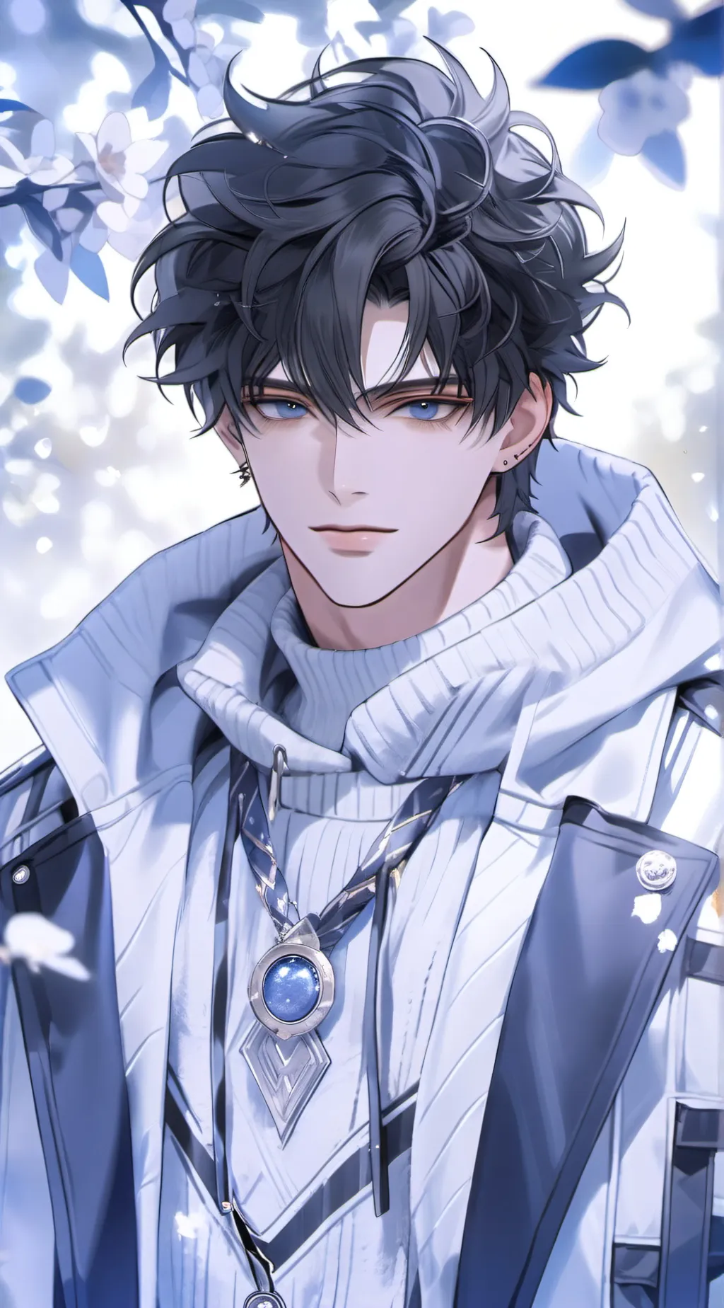 ai character: Logan White 💎 background