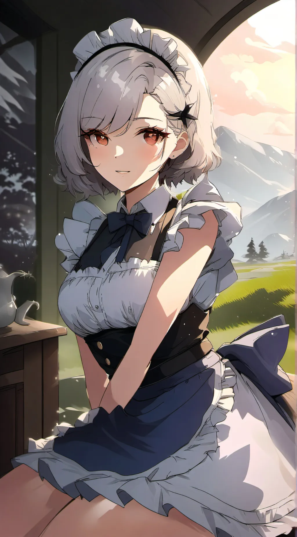 ai character: Lilly background